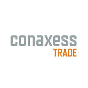 Logo Conaxess Trade. Grafikk.