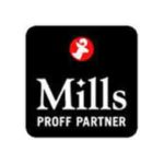 Logo Mills Proffpartner. Grafikk.