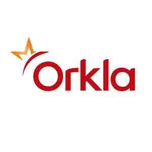 Logo Orkla. Grafikk.