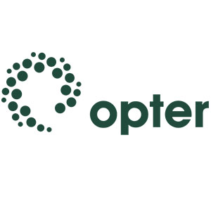 Logo Opter. Grafikk.